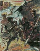 Lovis Corinth Frauenraub oil on canvas